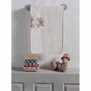 Плед флисовый Kidboo Honey Bear Linen, 100% полиэстер, размер 80 х 120 см (Kidboo, 00-0012647 стандарт)